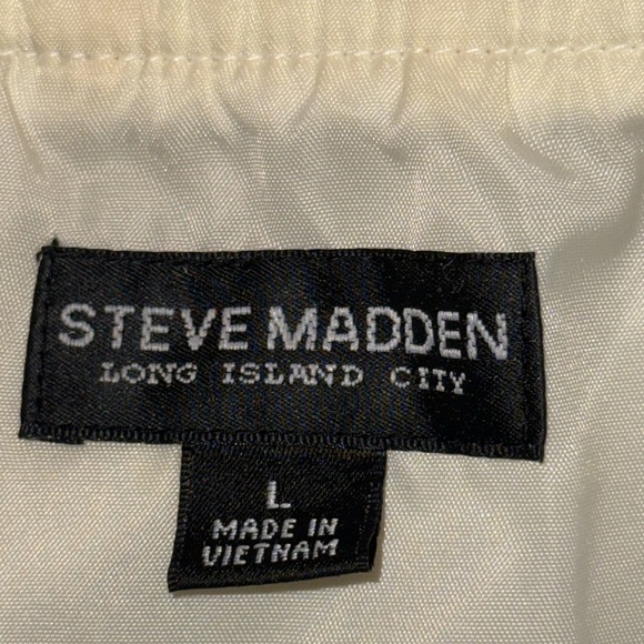 Steve Madden Sporty Y2K New York Bomber Jacket - Picture 7 of 9